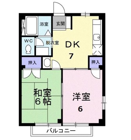 沼津駅 バス12分  八幡神社下車：停歩6分 2階の物件間取画像